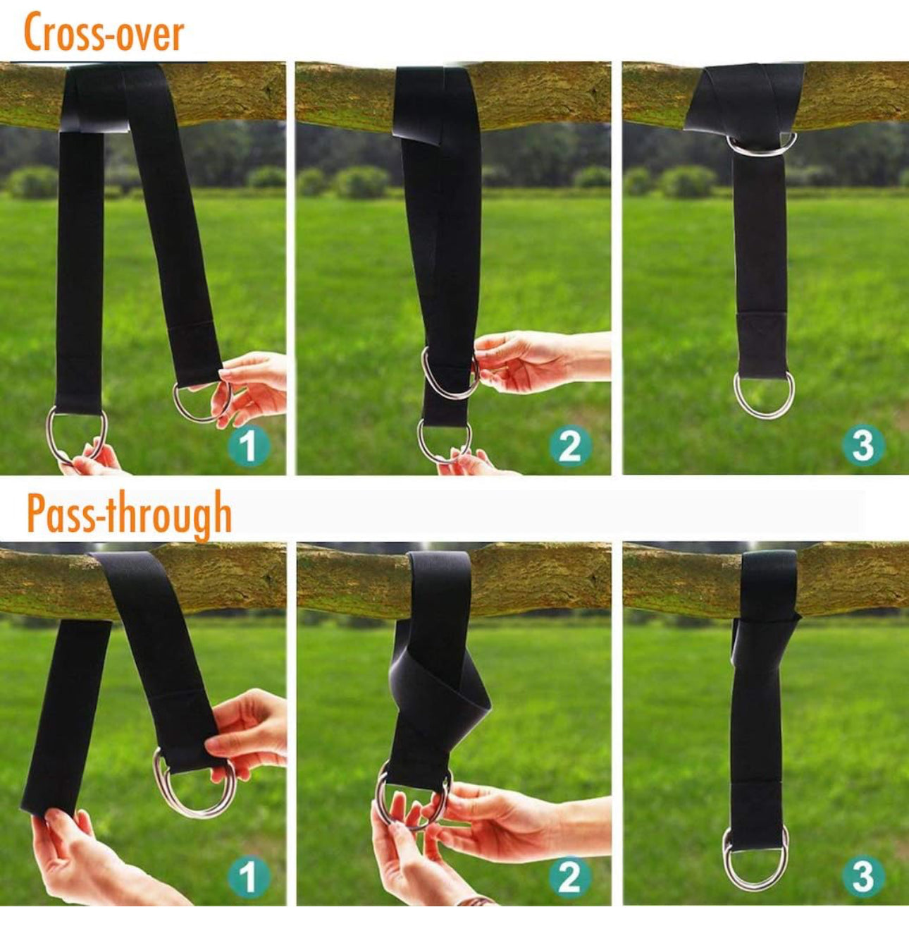 Tree saver straps for Hammocks