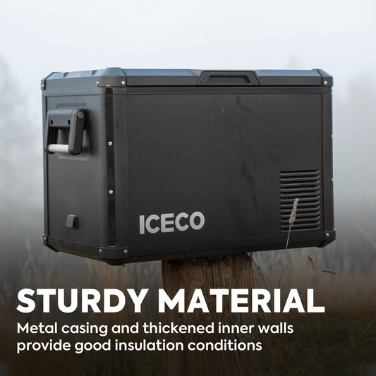 ICECO VL45 Pro Single Zone 47QT Portable Cooler Black