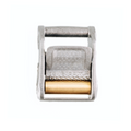 Rollercam 1.25in Natural Finish Cam Buckle (Pack of 1)