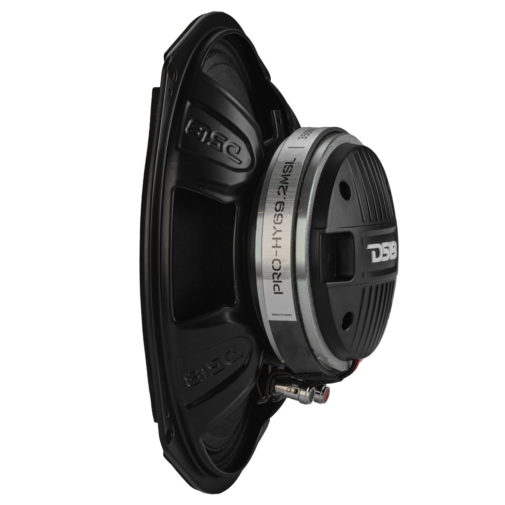 PRO 6x9” Hybrid Slim Loudspeaker with Water-Resistant Cone and Compression Driver Horn | 175W RMS 2-Ohm