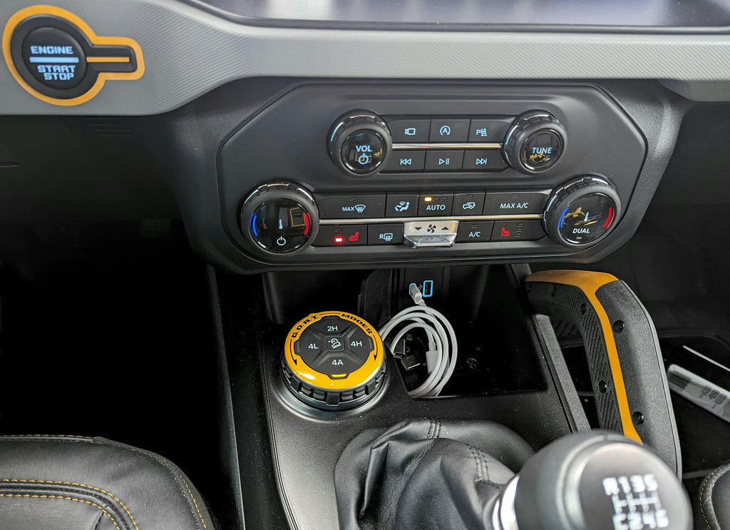 GOAT Mode Dial Ring Overlay V1 - 2021+ Bronco