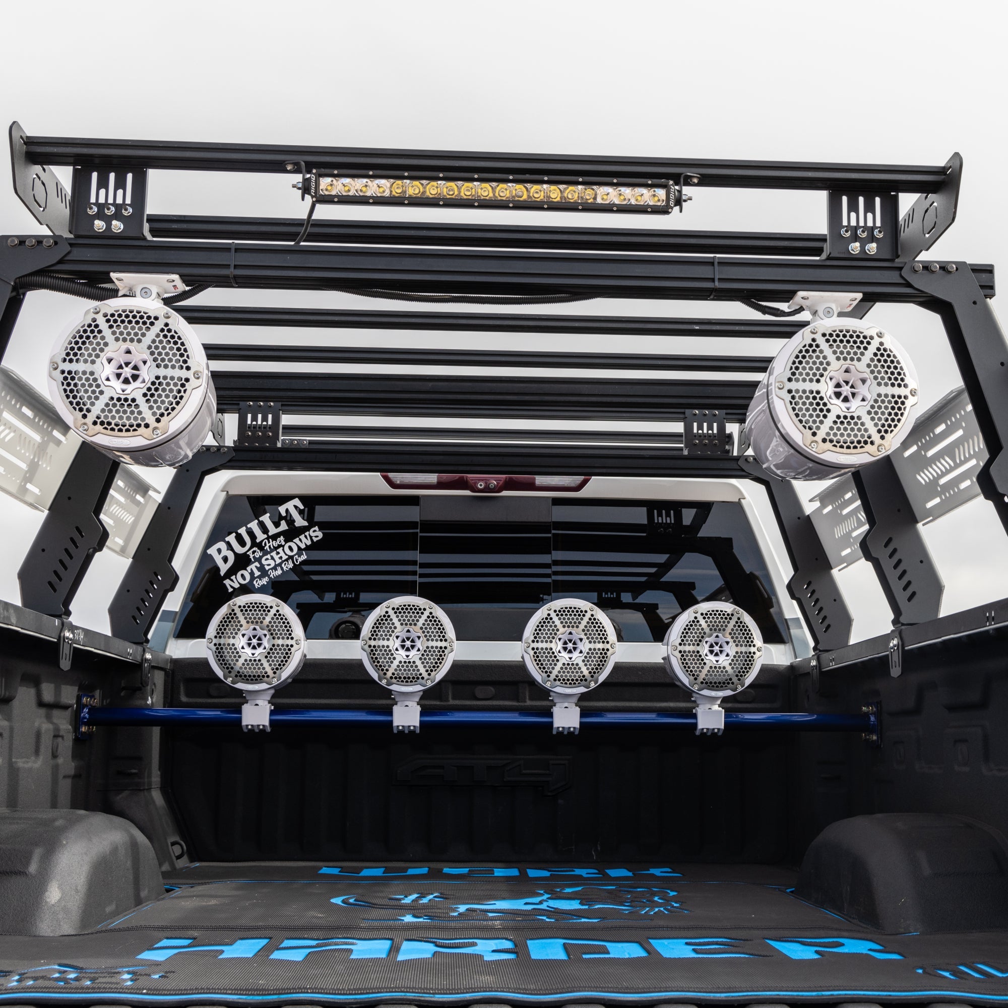 NXL 6.5" Marine and Powersports Towers LED RGB Lights 100 Watts Rms - White