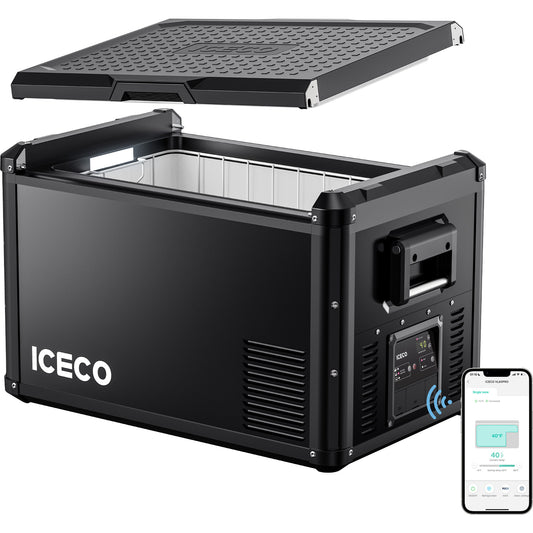 ICECO VL60 Pro Single Zone 63QT Portable Cooler Black