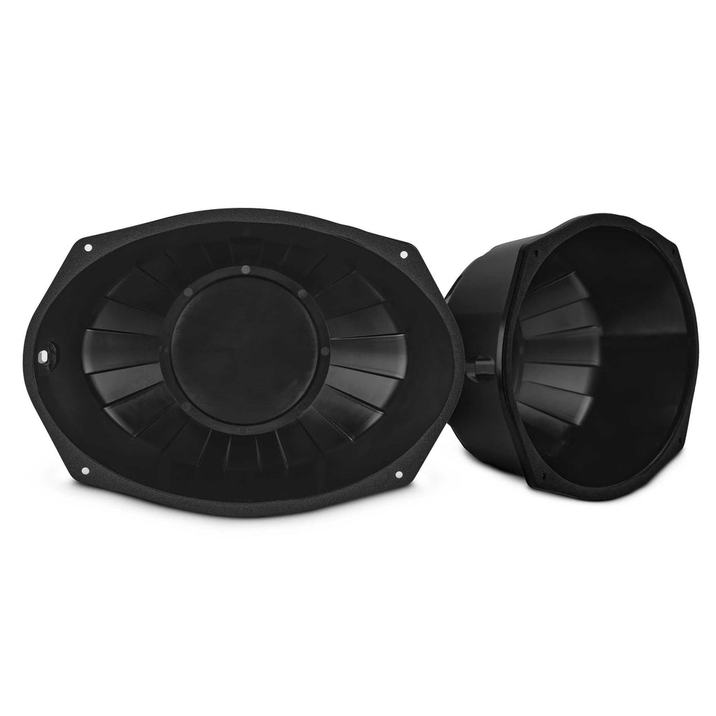 Universal 6x9” Sealed Enclosures with Gasket – Fits Harley-Davidson Fairings, Saddlebags, Doors & Custom Panels