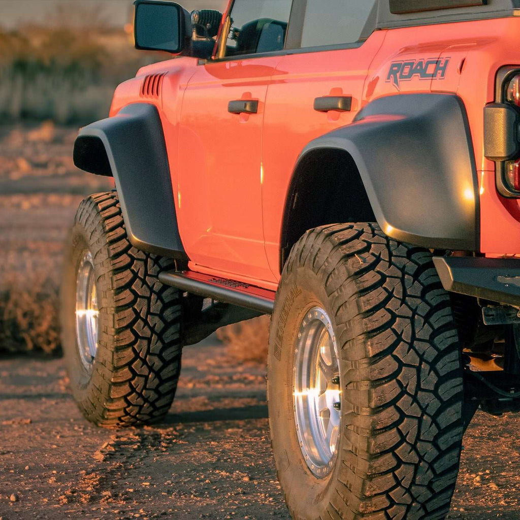 Step and Rock Slider for Ford Bronco 4-Door