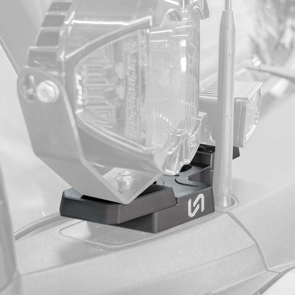 Billet Mirror Light Mounts for Ford Bronco