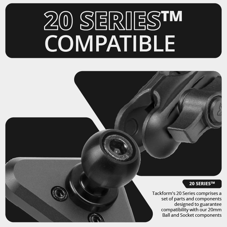 ‘15-‘20 Ford F-150, ‘17-‘22 Super Duty, ‘18-‘21 Expedition LINK™ Vent Mount Bracket With Quad Lock Magnetic Phone Holder | (See Compatibility Info For Year/Trim Details)