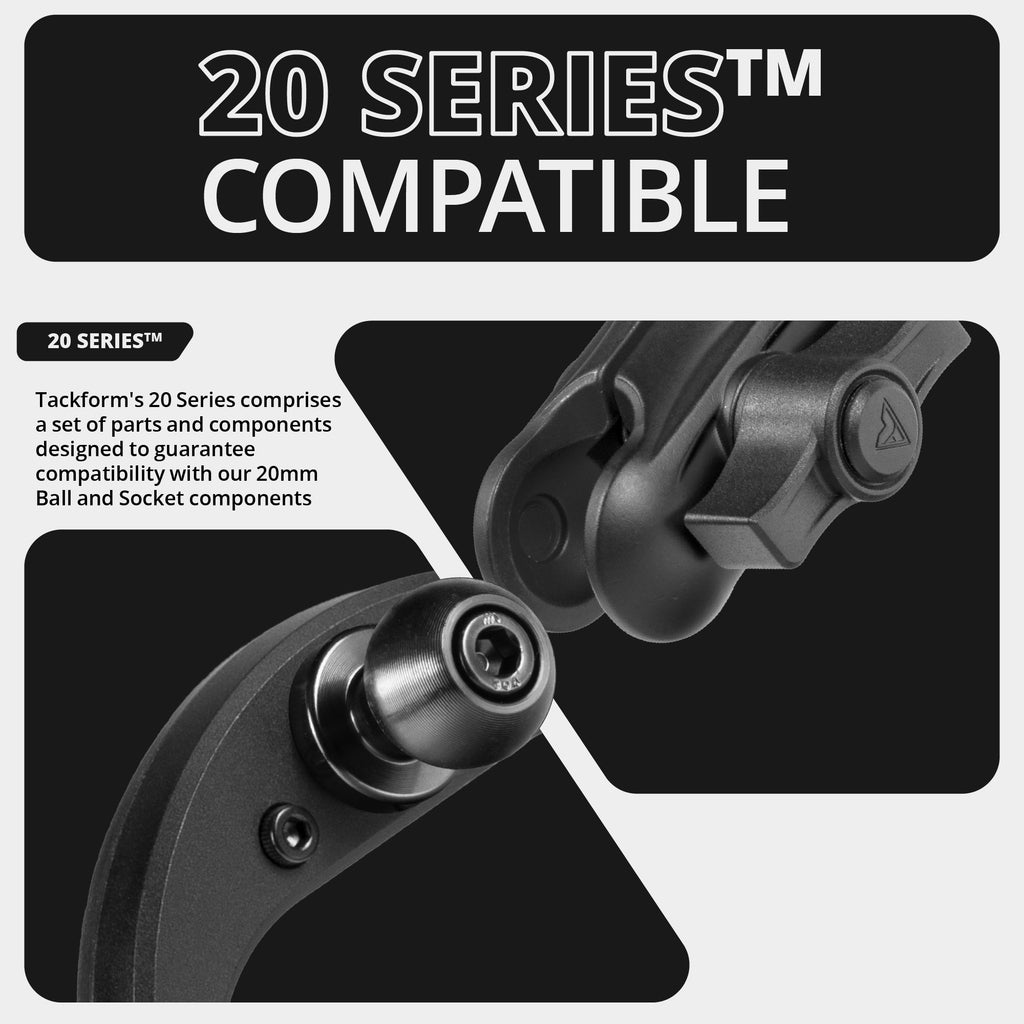 2016-2023 Toyota Tacoma & 2014-2021 Tundra LINK™ Vent Mount Bracket With CB Mic Holder | Choose Your Arm Length