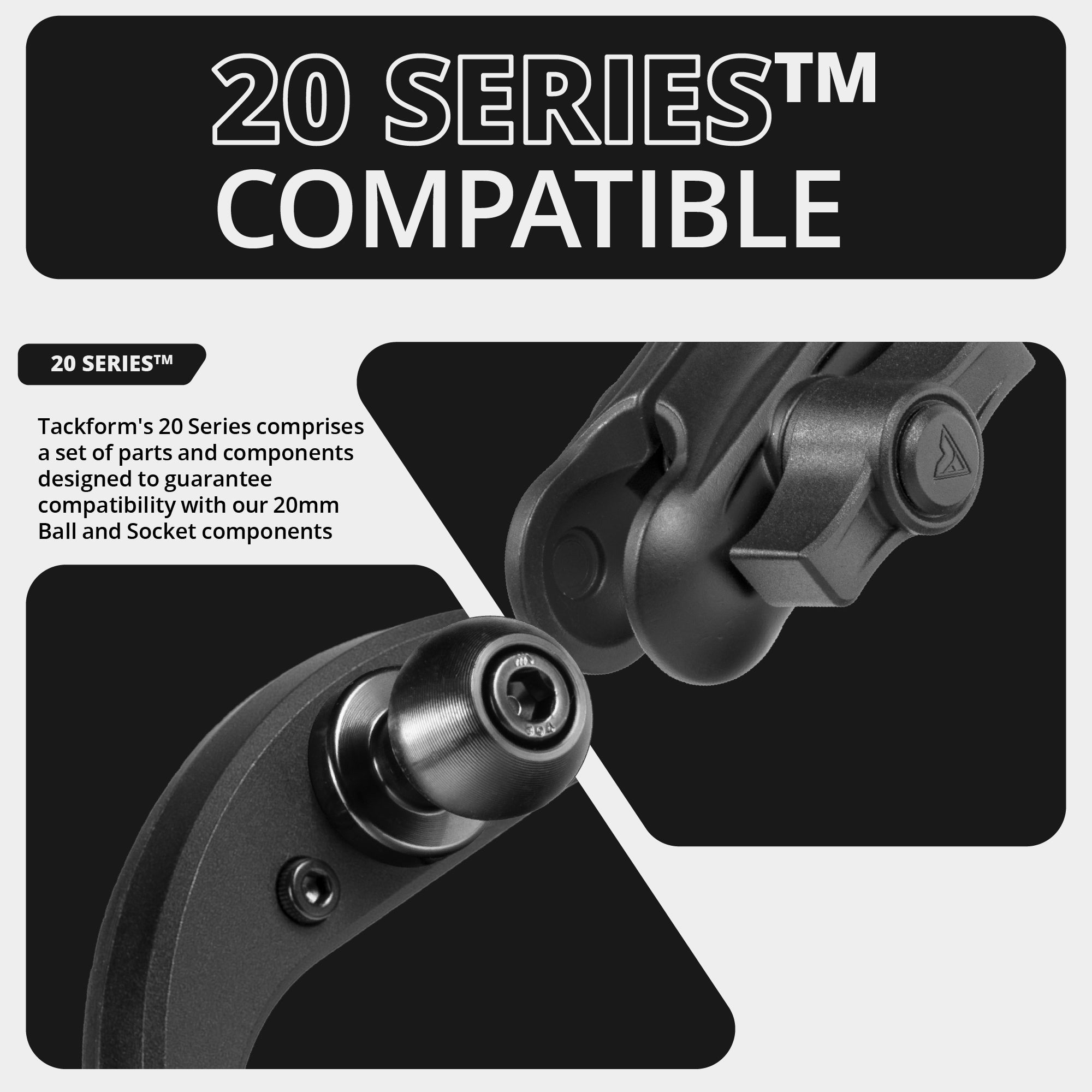 2016-2023 Toyota Tacoma & 2014-2021 Tundra LINK™ Vent Mount Bracket With CB Mic Holder | Choose Your Arm Length