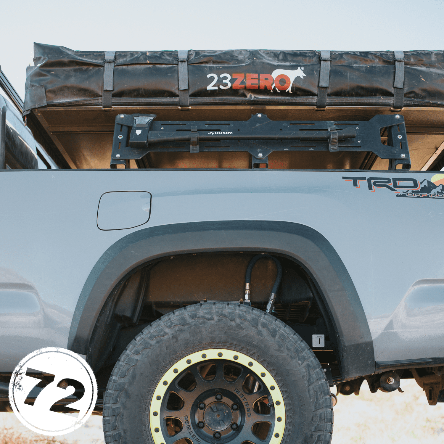 Transit Cover 72 Black Round Ladder 1.0 to 2.0