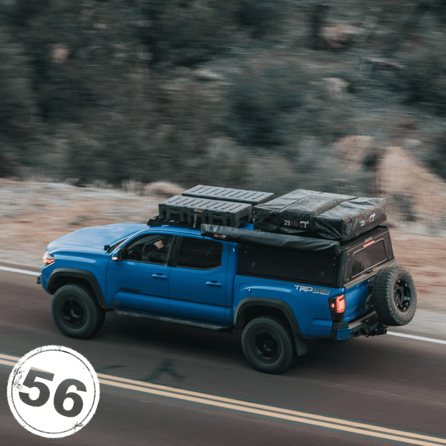 Transit Cover 56 Black Round Ladder 1.0 to 2.0