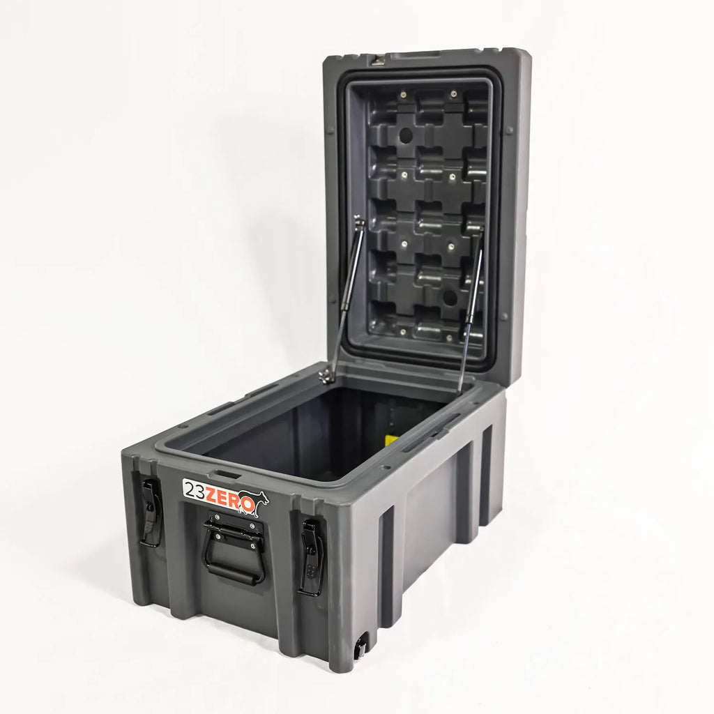 90L Overland Gear Box Gray