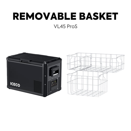 ICECO VL45 Pro Single Zone 47QT Portable Cooler Black