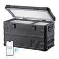 ICECO APL35 Aluminum Dual Zone 37QT Portable Cooler Black
