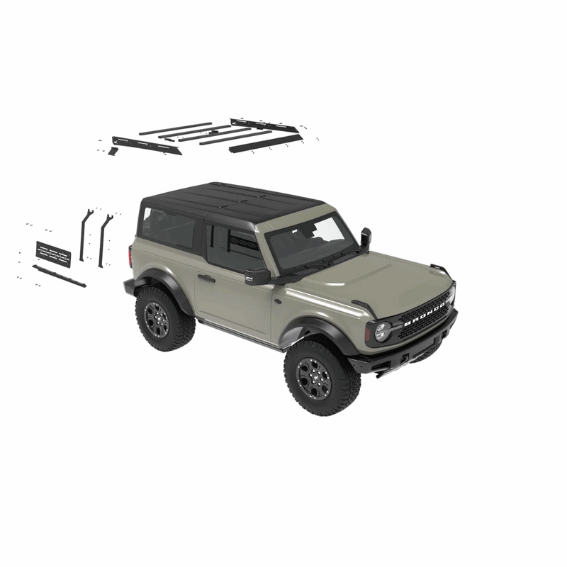 Modular Half Rack For The Ford Bronco (2021-Current)