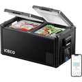 ICECO VL90 Pro Dual Zone 95QT Portable Cooler Black