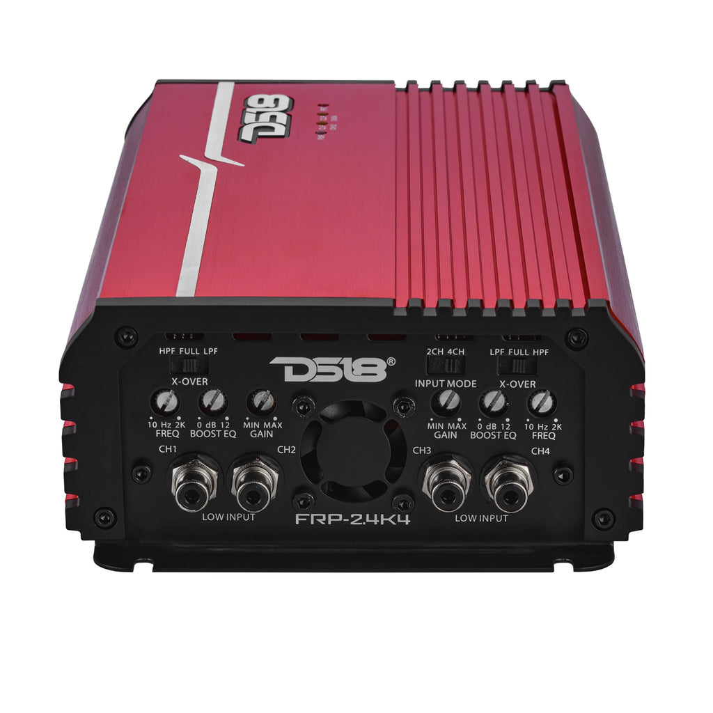 FRP Compact 4-Channel Full-Range Class-D Amplifier | 2400W RMS
