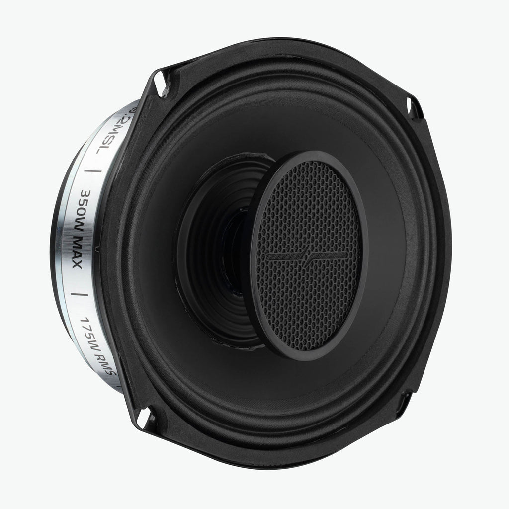 PRO 6x9” Hybrid Slim Loudspeaker with Water-Resistant Cone and Compression Driver Horn | 175W RMS 2-Ohm