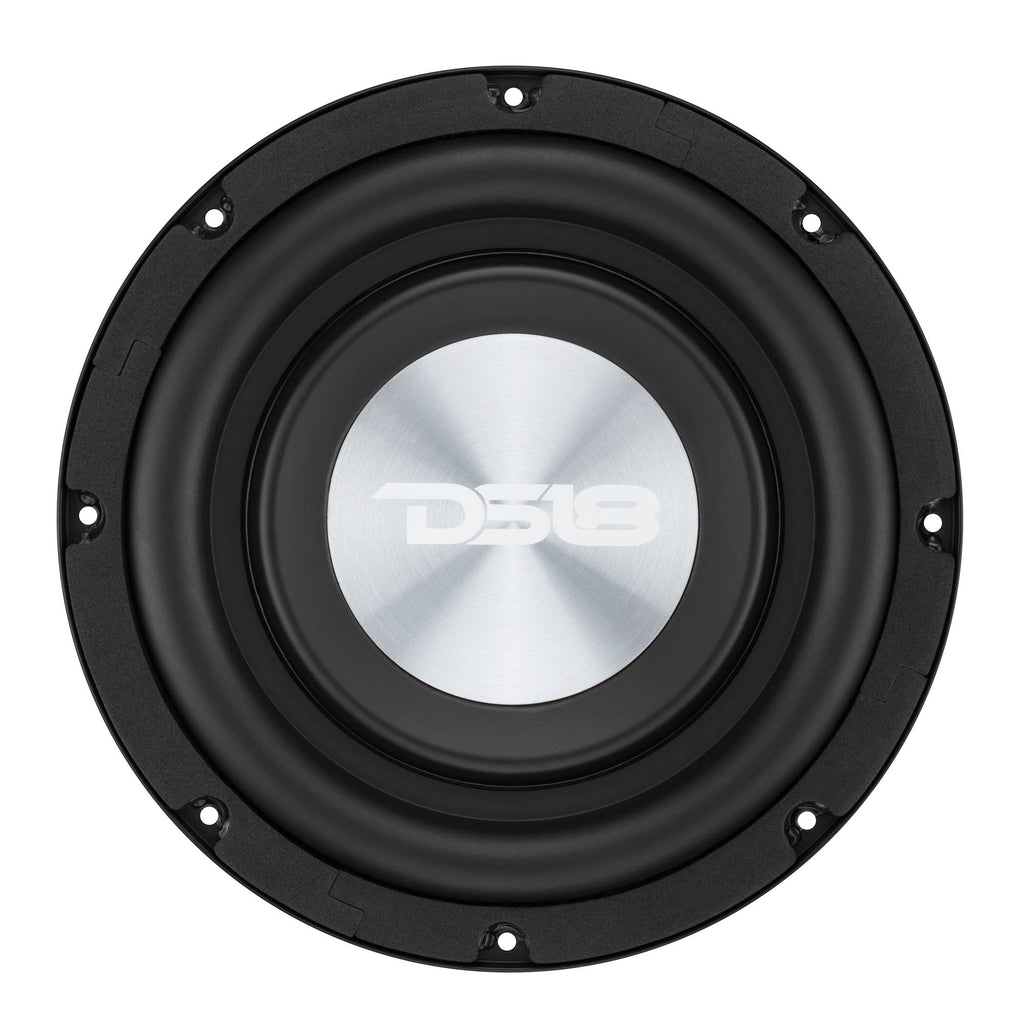 PS Shallow-Mount Water-Resistant 8" Subwoofer | 400W RMS DVC 4-Ohm