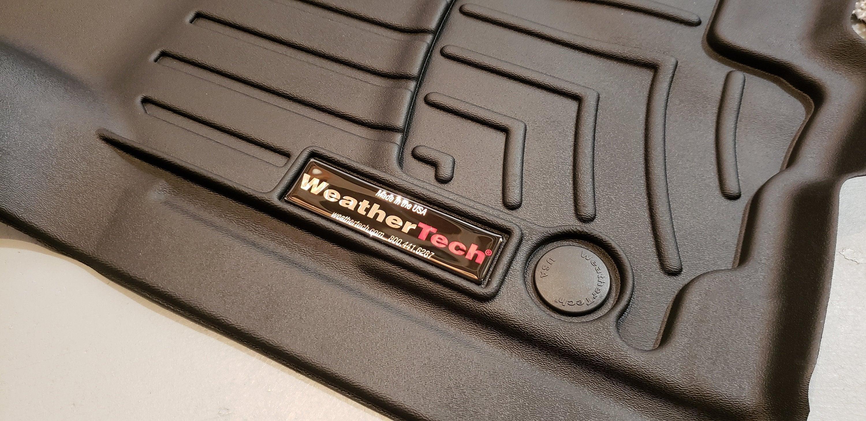 PAIR Domed Acura Emblem Inserts for Weathertech Floor Mats