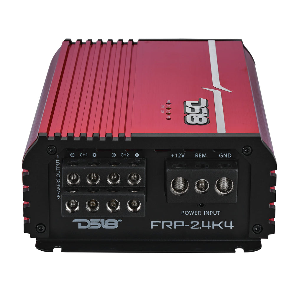 FRP Compact 4-Channel Full-Range Class-D Amplifier | 2400W RMS