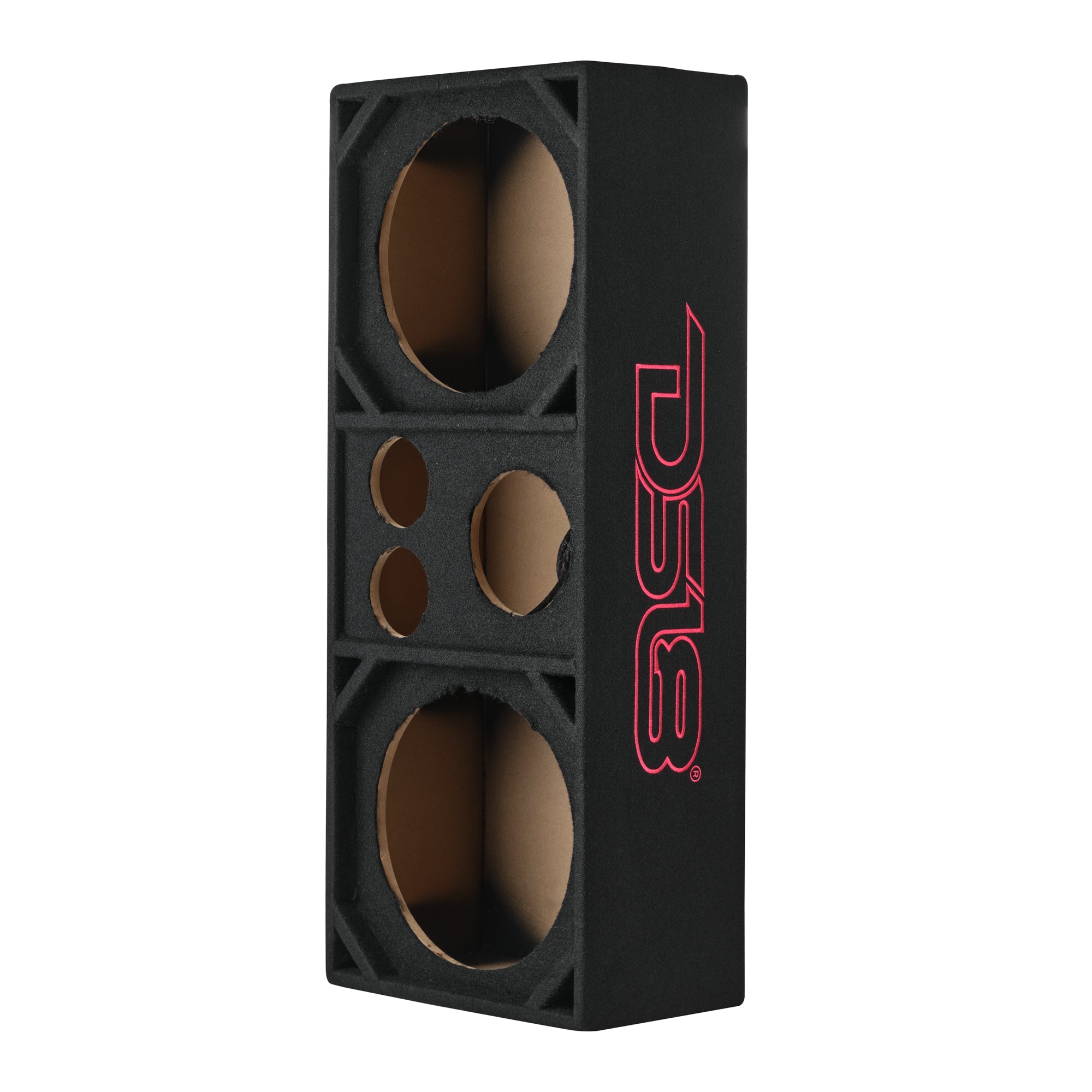 Dual 12” + Dual 4” Tweeter + 2” Driver Ported Voceteo Empty Enclosure | Speakon-Ready