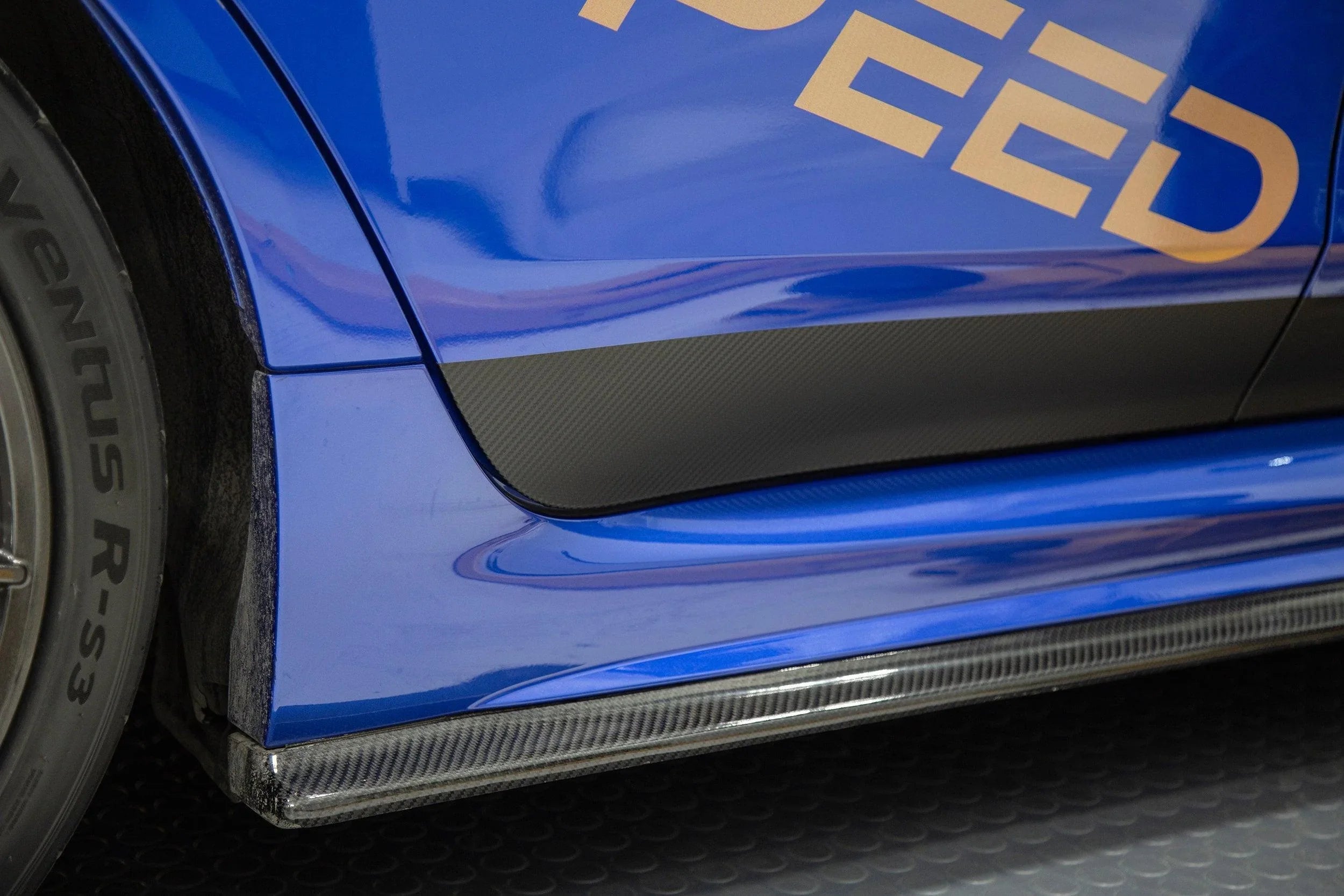 3D Carbon Exterior Lower Door Protection Kit - 2015-2021 WRX / STI