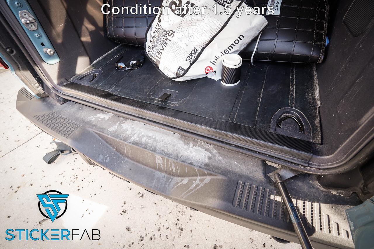 3D Carbon Trunk Trim Overlay / Protector - 2021+ Bronco