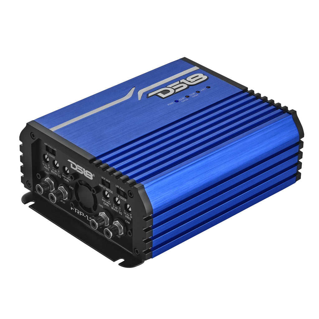 FRP Compact 4-Channel Full-Range Class-D Amplifier | 1200W RMS