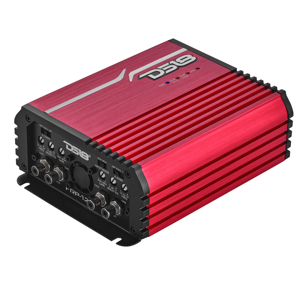 FRP Compact 4-Channel Full-Range Class-D Amplifier | 1200W RMS