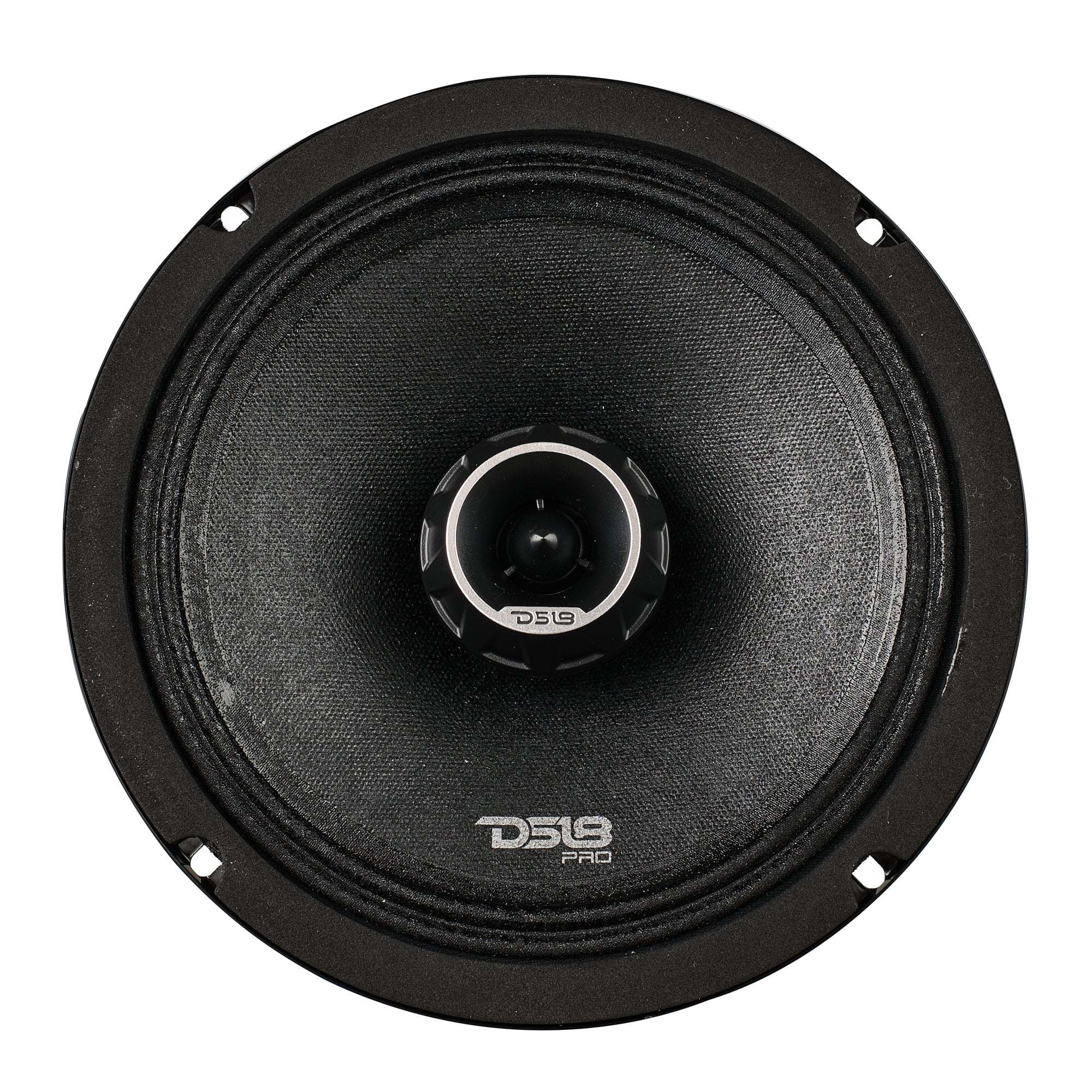 PRO-ZT 8" Coaxial Mid-Range Loudspeaker with Water Resistant Cone Built-in Bullet Tweeter and Grill 275 Watts Rms 4-Ohm (2 Speakers)