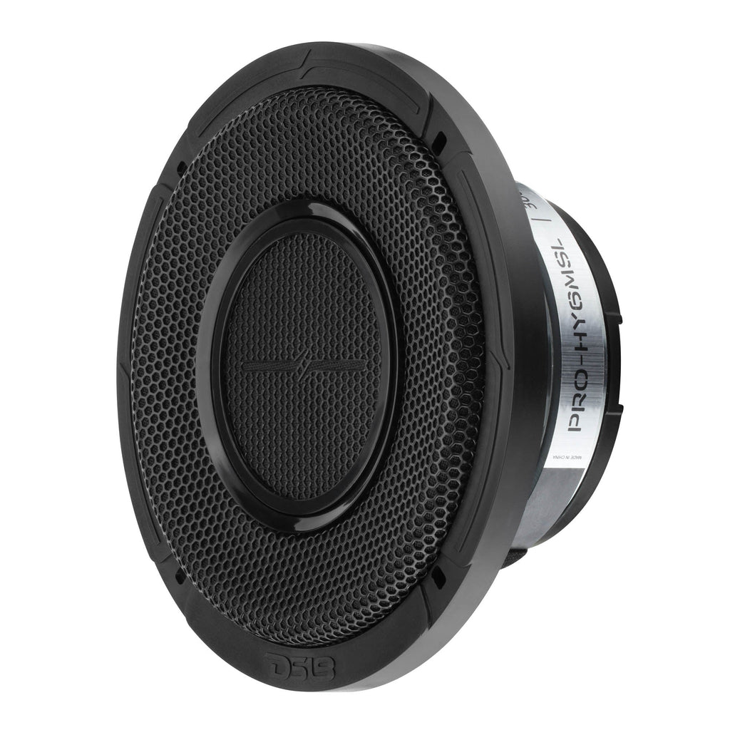 PRO 6.5" Shallow Coaxial Hybrid Mid-Range Loudspeaker with Built-in Driver | 150W RMS 8-Ohm