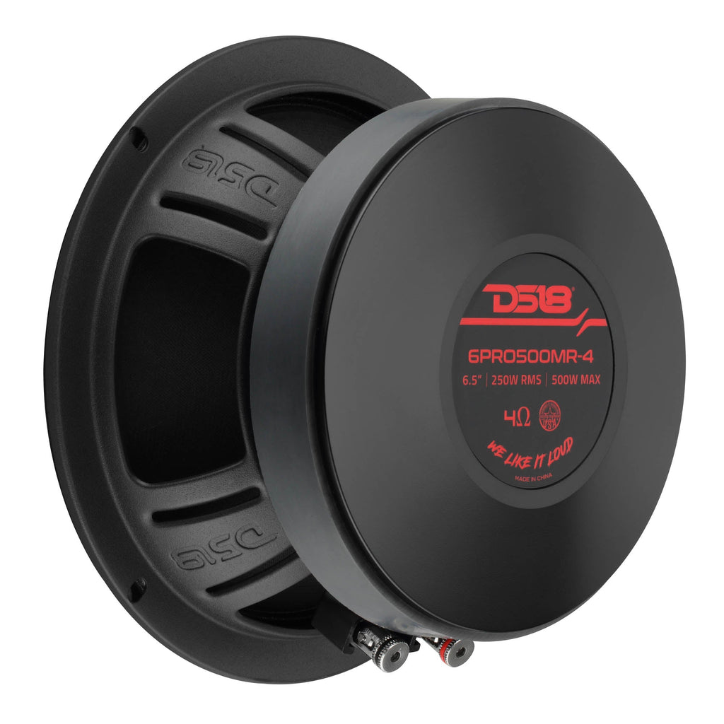 6.5” High-Sensitivity Midrange Loudspeaker with Ferrite Magnet | 250W RMS 4-Ohm
