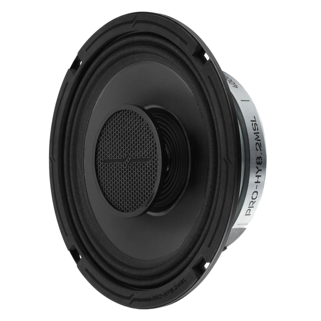 PRO 8" Hybrid Slim Loudspeaker with a 1" Compression Driver Horn | 200W RMS 2-Ohm