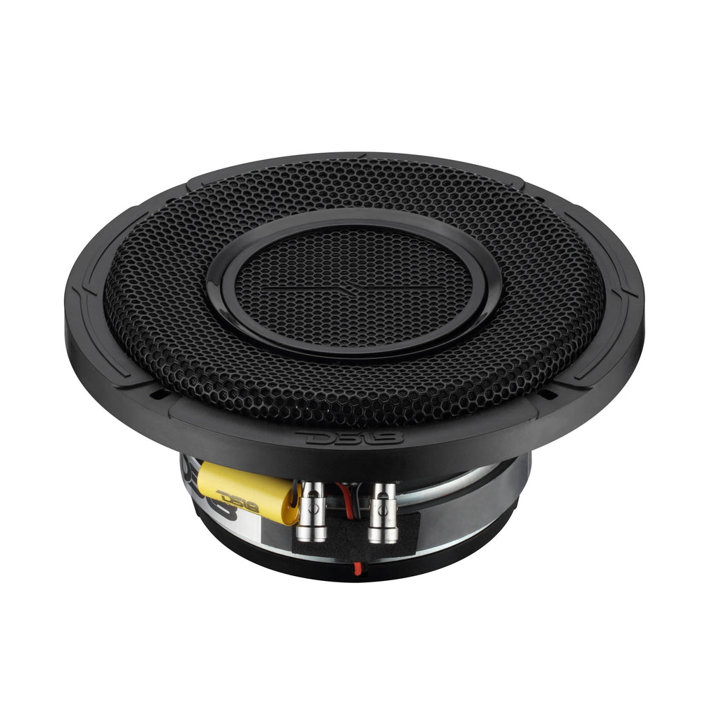 PRO 6.5" Shallow Coaxial Hybrid Mid-Range Loudspeaker with Built-in Driver | 150W RMS 8-Ohm