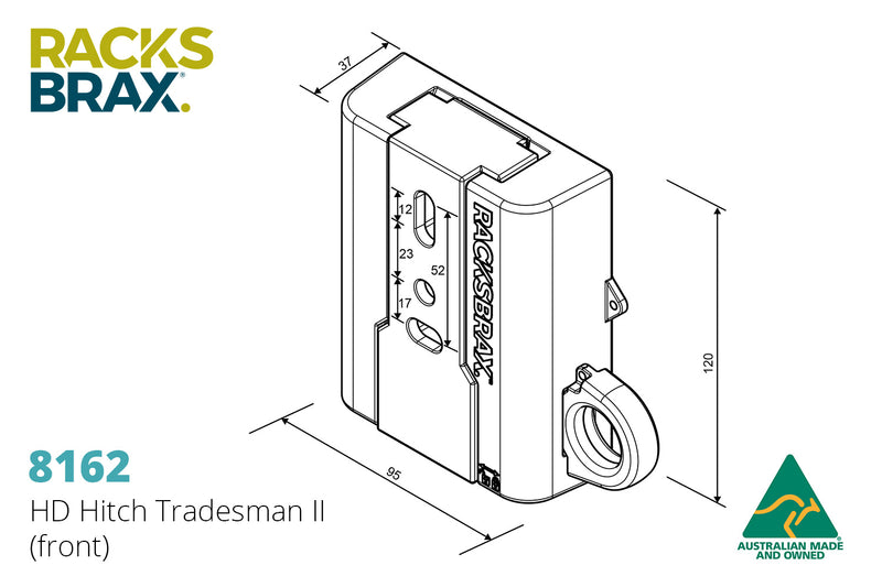 Racksbrax HD Hitch Tradesman II [R]