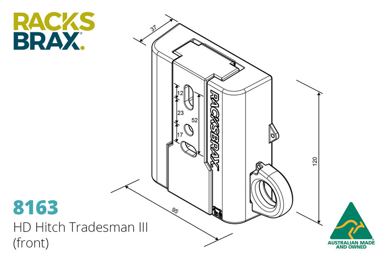 Racksbrax HD Hitch Tradesman III [R]