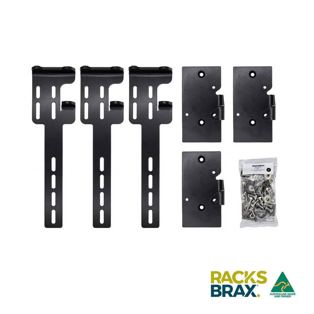 Racksbrax XD Side Twist Bracket - Long (Triple) [R]