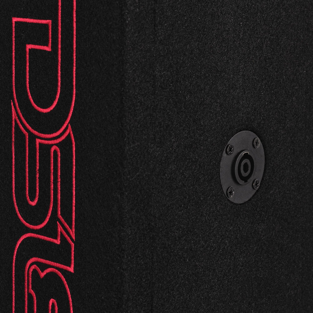 Loaded Voceteo Enclosure with Dual 10" Mids, Dual 3.78" Tweeters, Amplifier & Speakon Cable