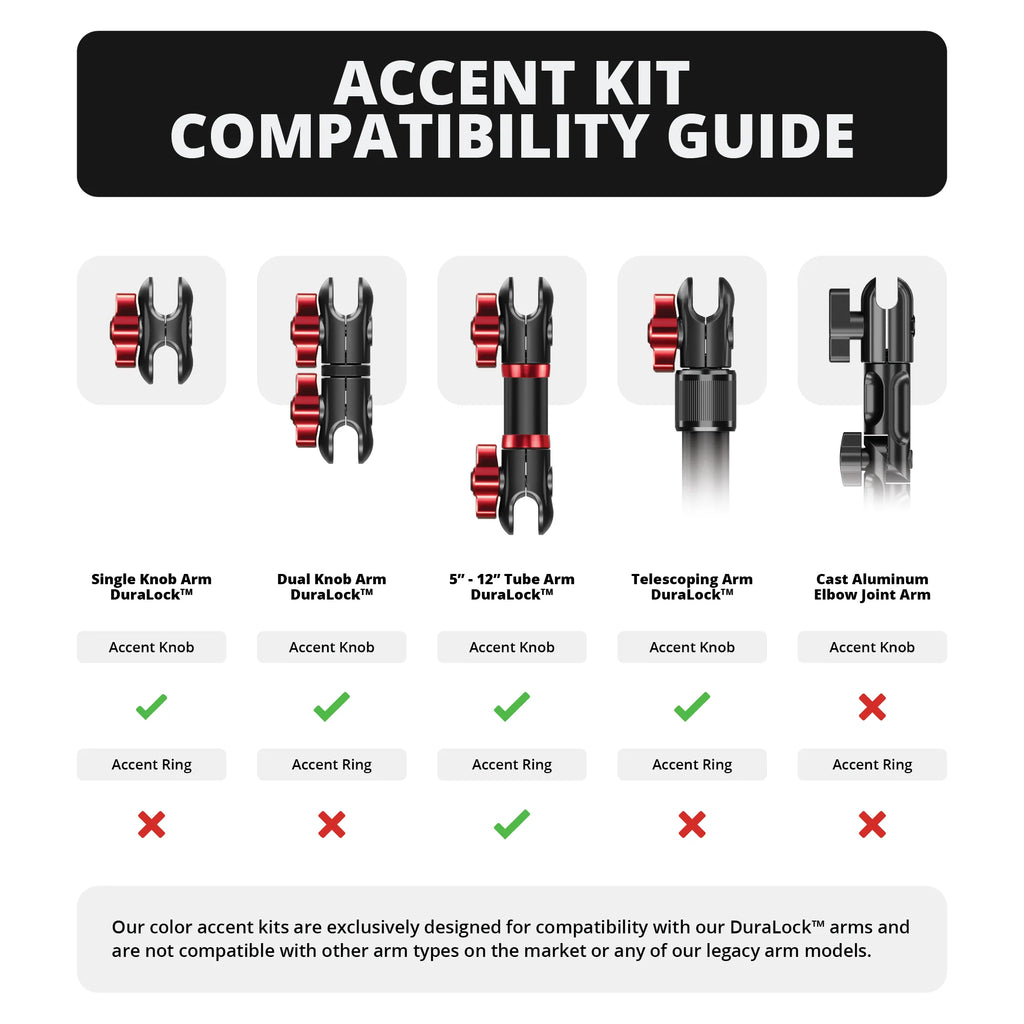 2019-2023 Ford Ranger (WITHOUT Switch Panel) Tackform Slim Track Dash Bracket With Dual 20LITE Phone Holders