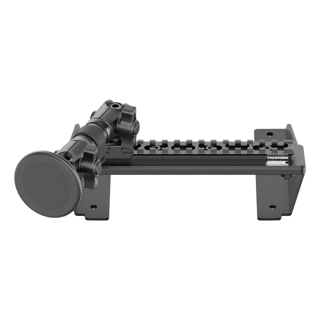 ‘15-‘20 Ford F-150, ‘17-‘22 Super Duty, ‘18-‘21 Expedition Tackform Assault Track Picatinny Dash Bracket With MagSafe Phone Mount