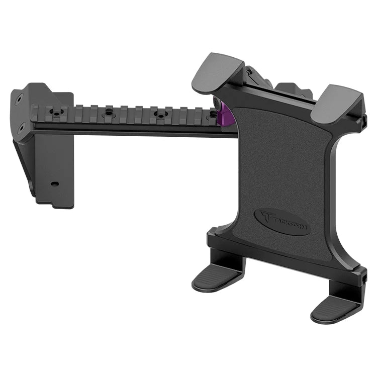2022 Ford Super Duty (Compatible With 12” Screen ONLY) Tackform Assault Track Picatinny Dash Bracket With Tablet Mount