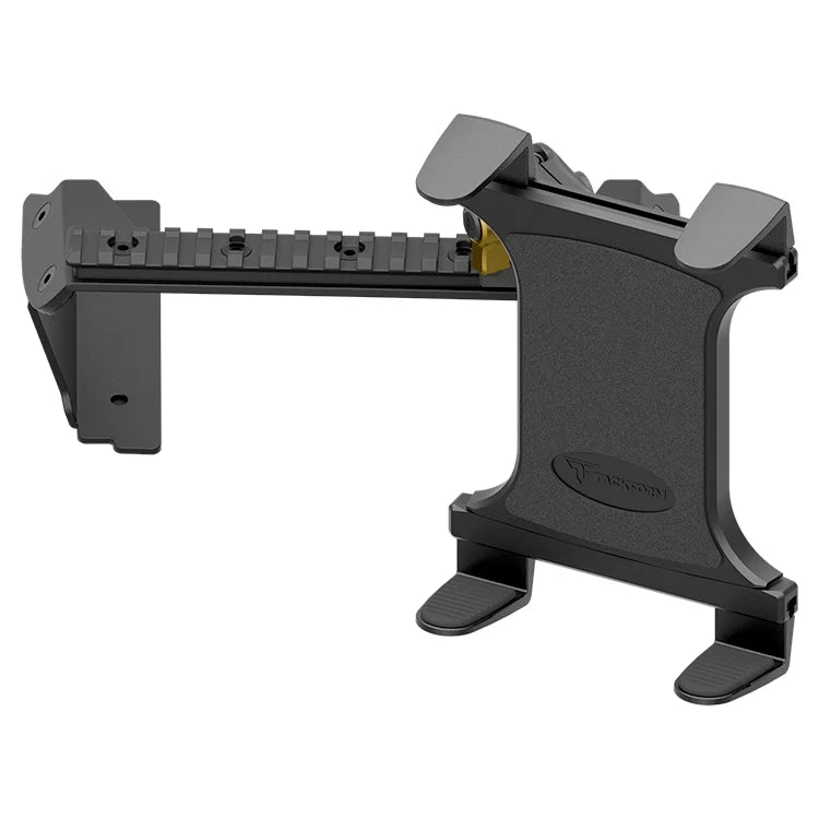 2022 Ford Super Duty (Compatible With 12” Screen ONLY) Tackform Assault Track Picatinny Dash Bracket With Tablet Mount