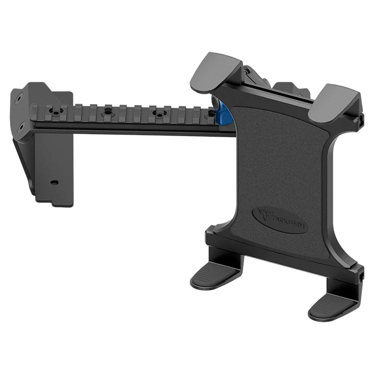 2022 Ford Super Duty (Compatible With 12” Screen ONLY) Tackform Assault Track Picatinny Dash Bracket With Tablet Mount