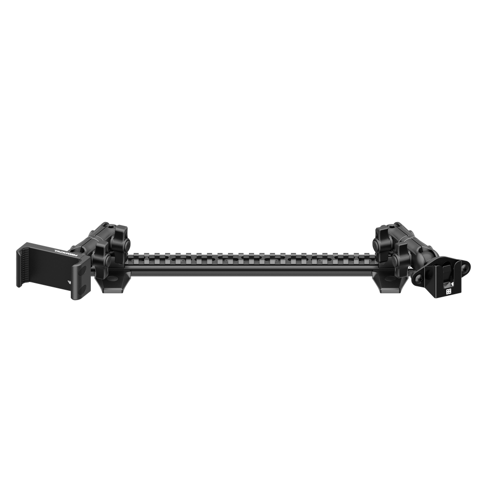 2010-2024 Toyota 4Runner Tackform Assault Track Picatinny Dash Bracket With 20LITE Phone & CB Mic Holder