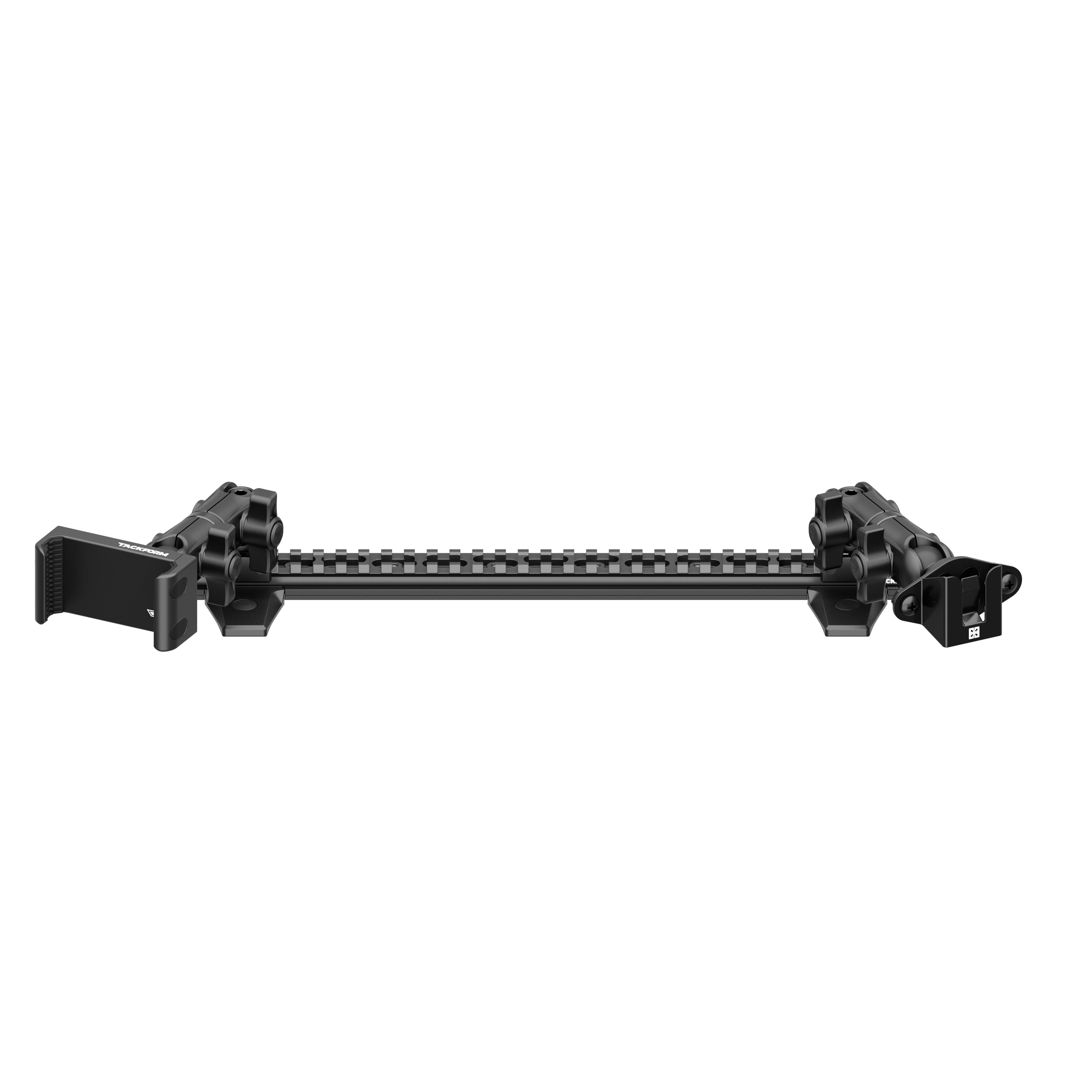 2010-2024 Toyota 4Runner Tackform Assault Track Picatinny Dash Bracket With 20LITE Phone & CB Mic Holder