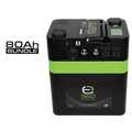 E360 (1) EX-AURA001: AURA 600W Inverter (1) EX-G24-80C: E360 12.8V 80Ah G24 High-Density LiFePO4 Deep Cycle Battery [A]