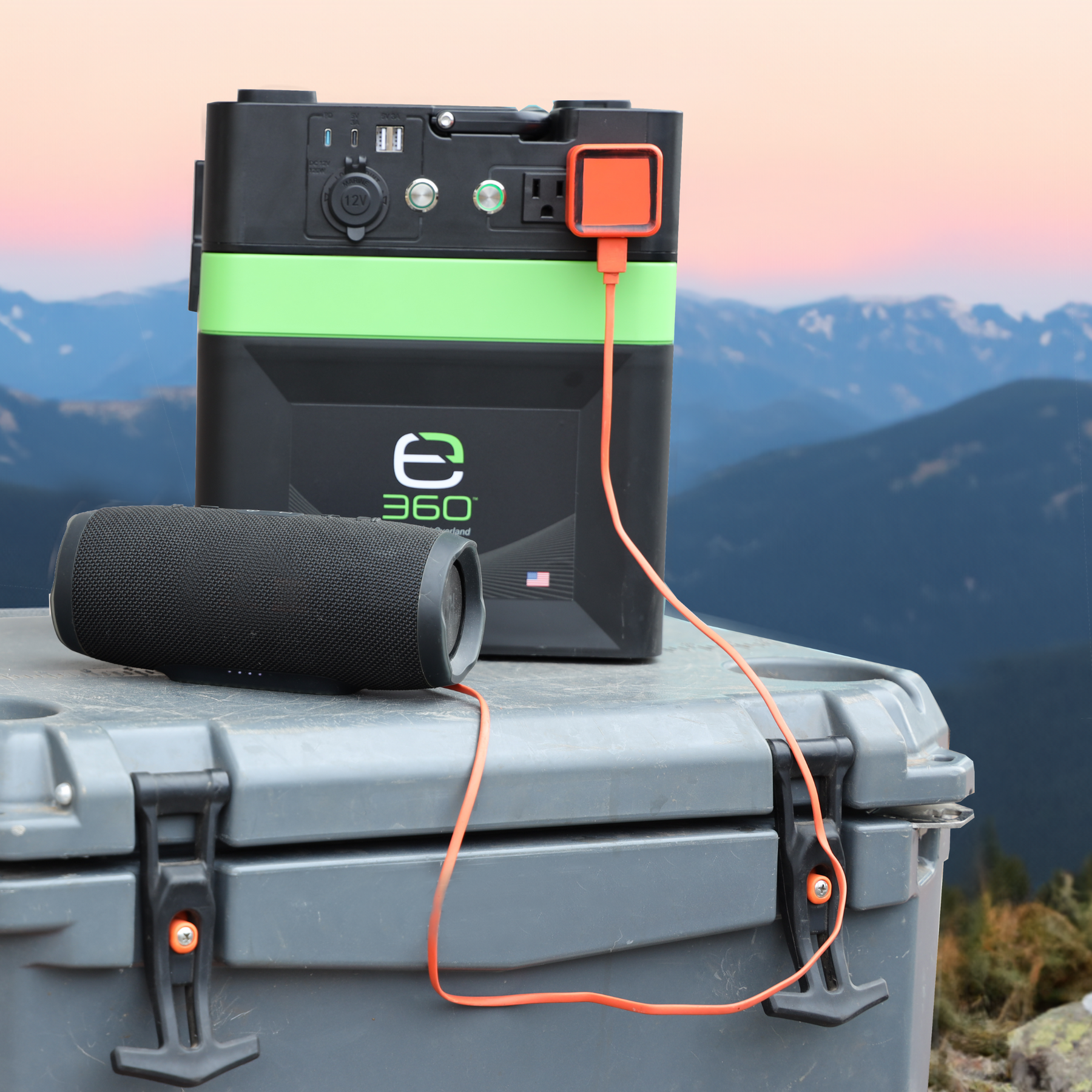 E360 AURA 600W Inverter for 12.8V Group 24 Batteries [A]