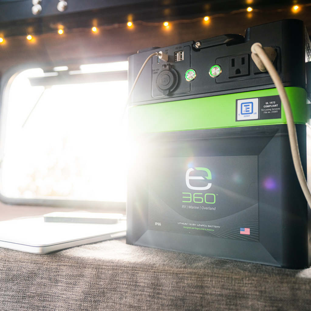 E360 AURA 600W Inverter for 12.8V Group 24 Batteries [A]