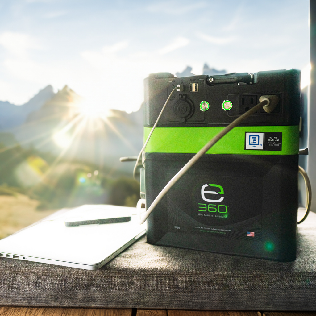 E360 AURA 600W Inverter for 12.8V Group 24 Batteries [A]